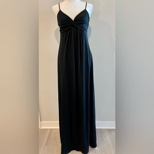 A long black dress